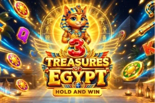 3 Treasures of Egypt: Hold and Win