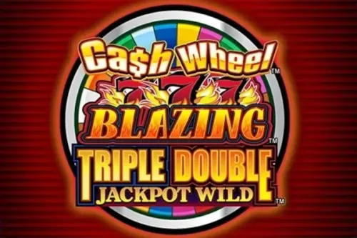 Cash Wheel Blazing 777 Triple Double Jackpot Wild