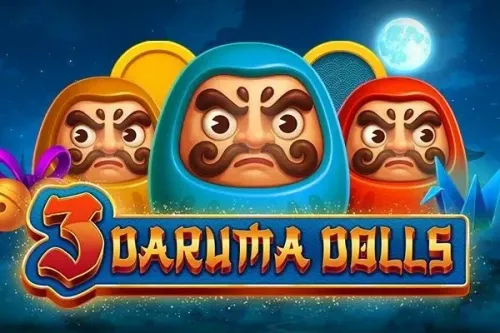 3 Daruma Dolls