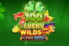 100 Lucky Wilds Hot Coin Boost