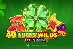 40 Lucky Wilds Hot Coin Boost