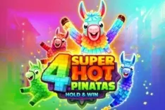 4 Super Hot Pinatas:Hold & WIn