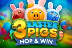 3 Easter Pigs Hop & Win
