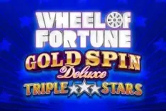 Wheel of Fortune Gold Spin Deluxe Triple Stars
