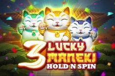3 Lucky Maneki Hold N Spin